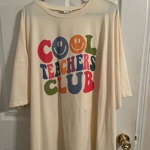 IC COLLECTION Cream Kids Shirt with Colorful Print